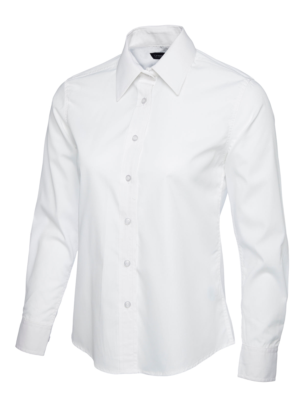 Ladies Poplin Full Sleeve Shirt - White