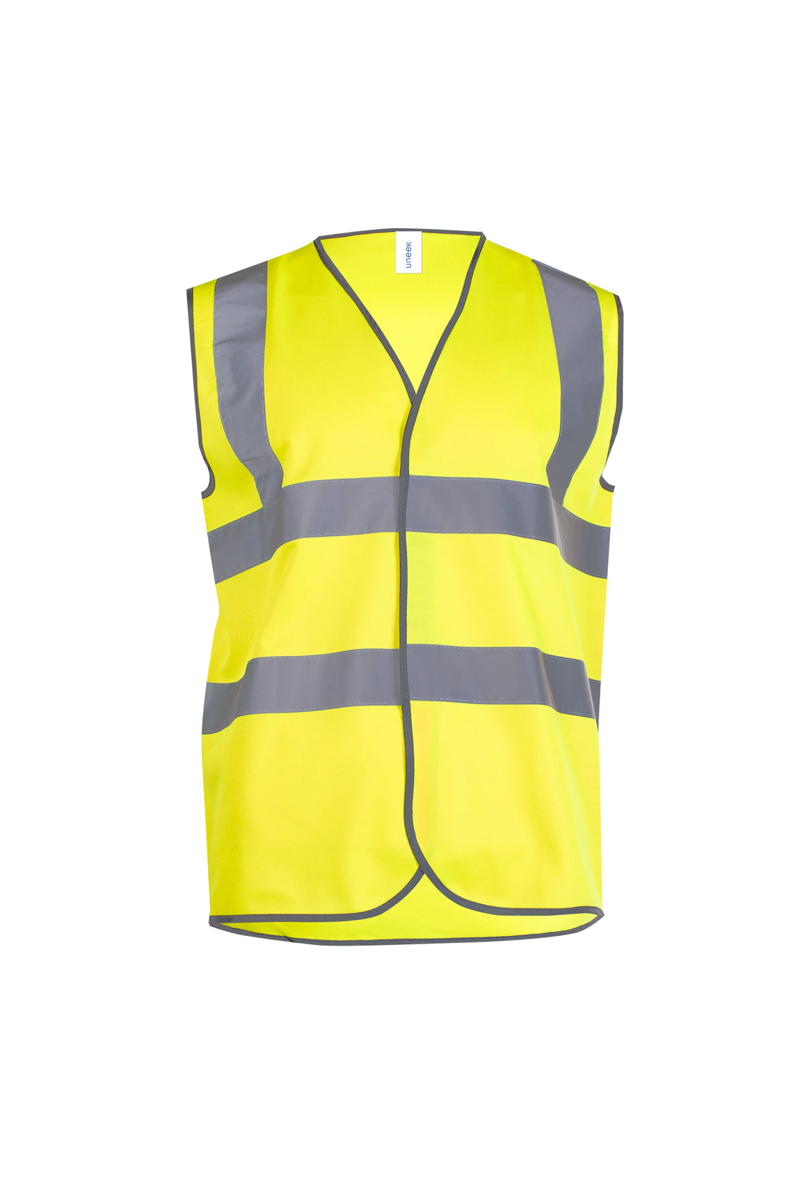 Sleeveless Safety Waist Coat - Yellow