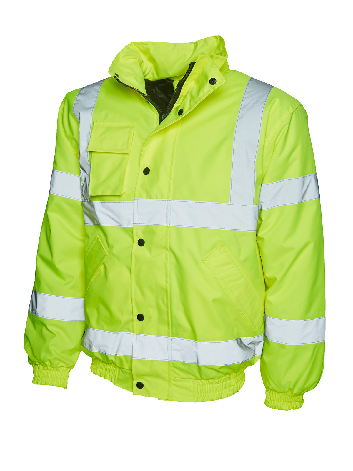 High Visibility Bomber Jacket - Yellow