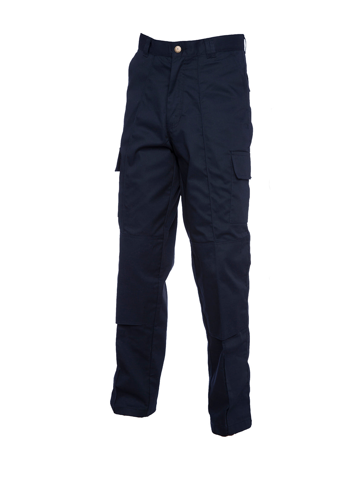 Cargo Trouser with Knee Pad Pockets Long - Navy