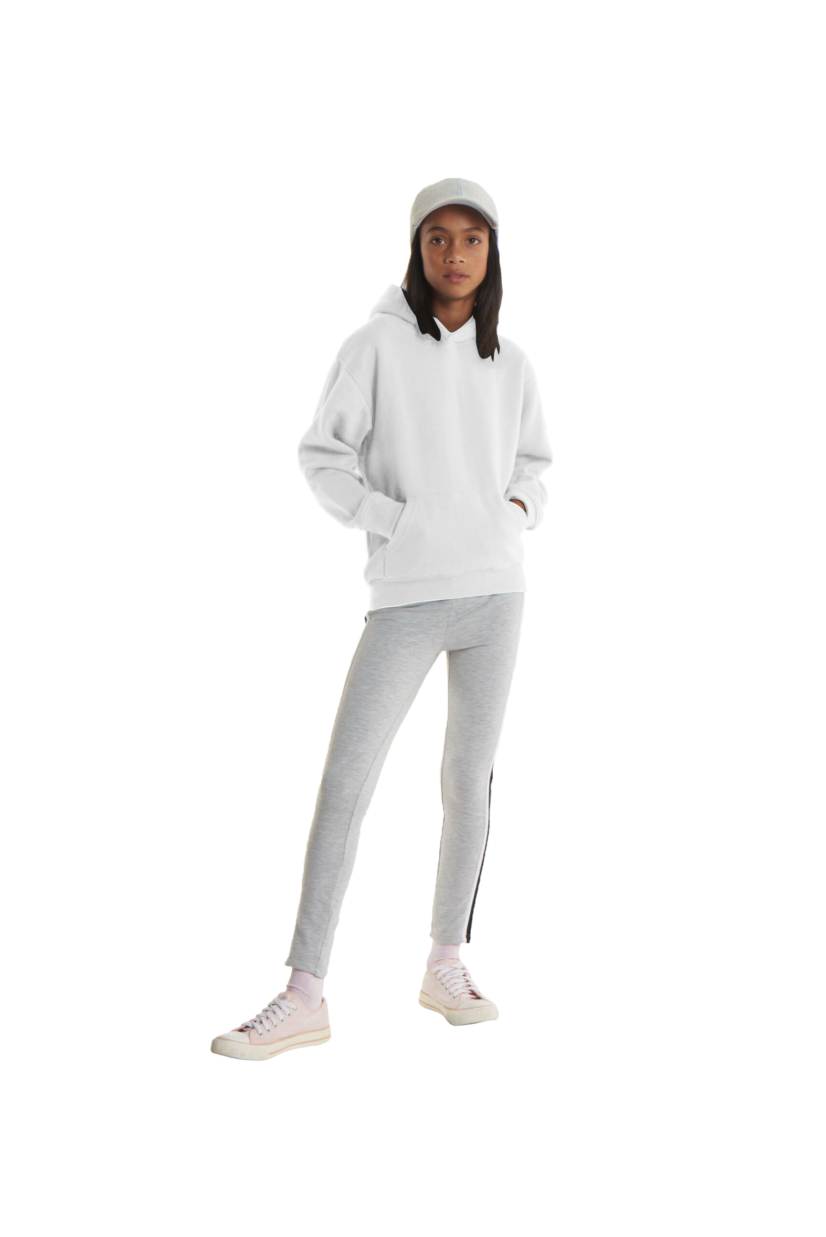 The UX Children’s Hooded Sweatshirt - White