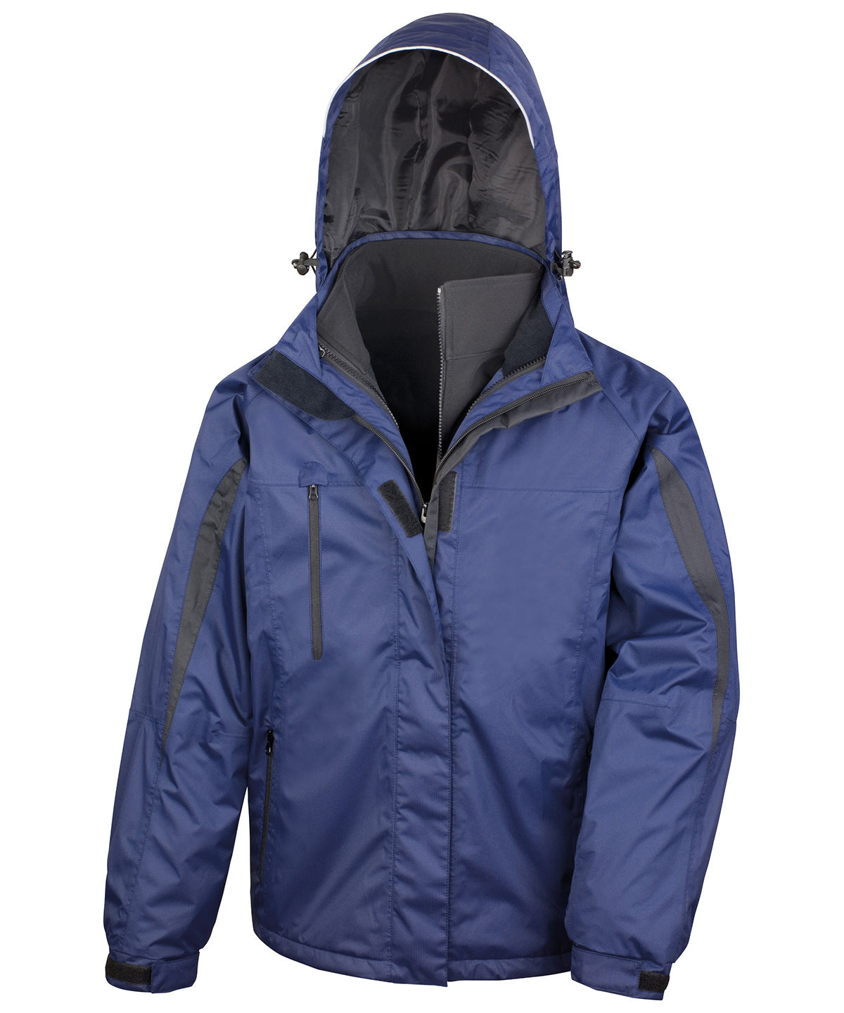 3-in-1 journey jacket with softshell inner