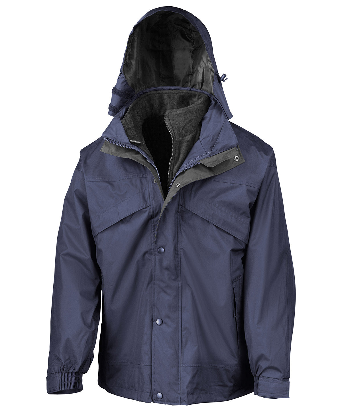 3-in-1 zip and clip jacket RE68A