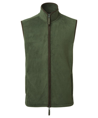 Artisan fleece gilet