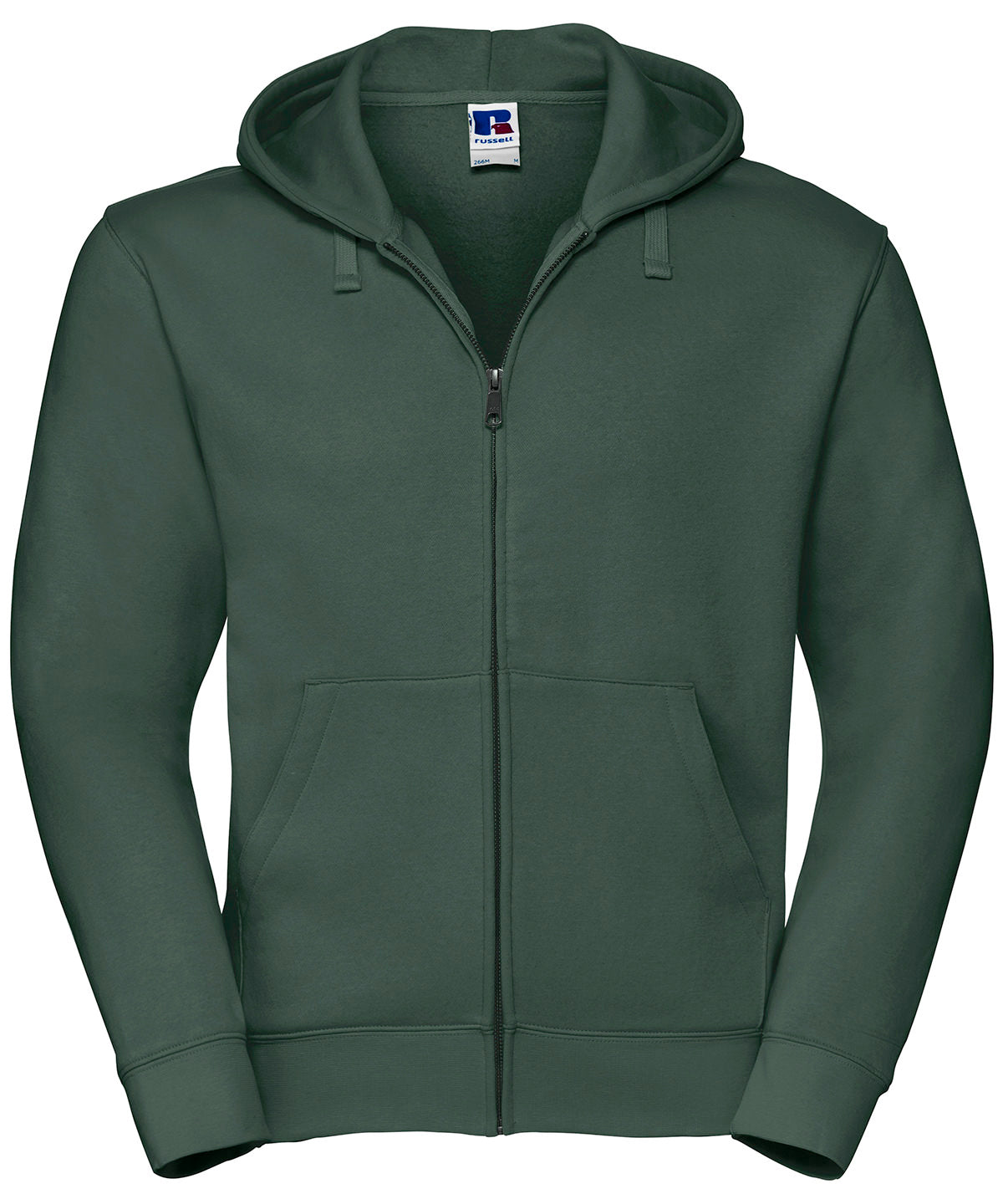 Authentic zipped hooded sweat