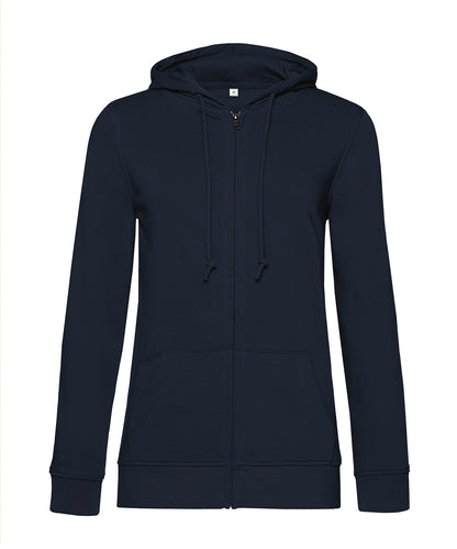 B&C Organic Zipped Hood /women