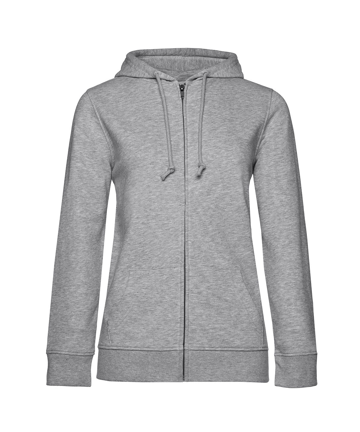 B&C Organic Zipped Hood /women