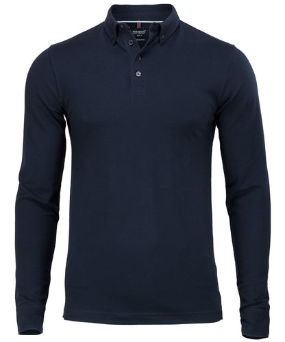 Carlington deluxe long sleeve polo