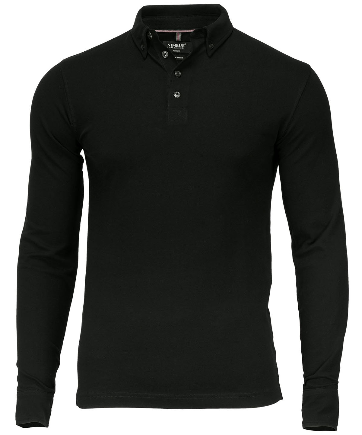 Carlington deluxe long sleeve polo