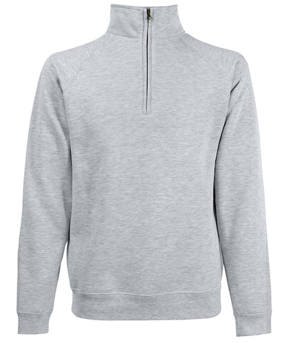 Classic 80/20 zip neck sweatshirt