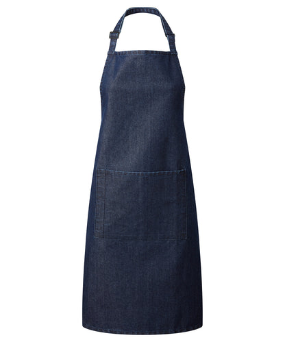 Colours bib apron with pocket PR154