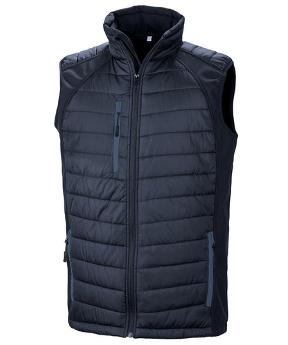 Compass padded softshell gilet