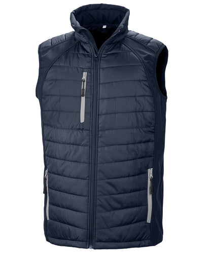 Compass padded softshell gilet