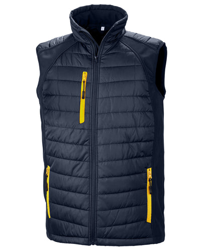 Compass padded softshell gilet