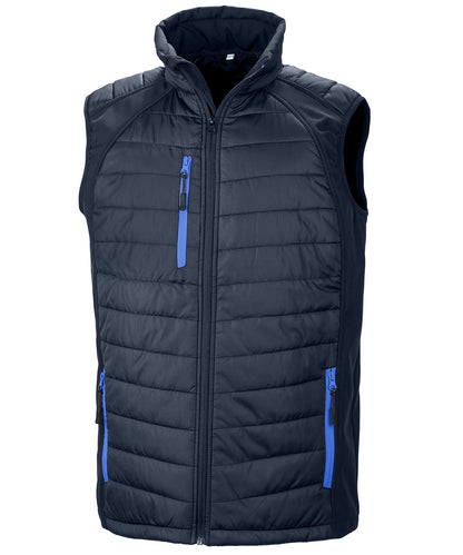 Compass padded softshell gilet