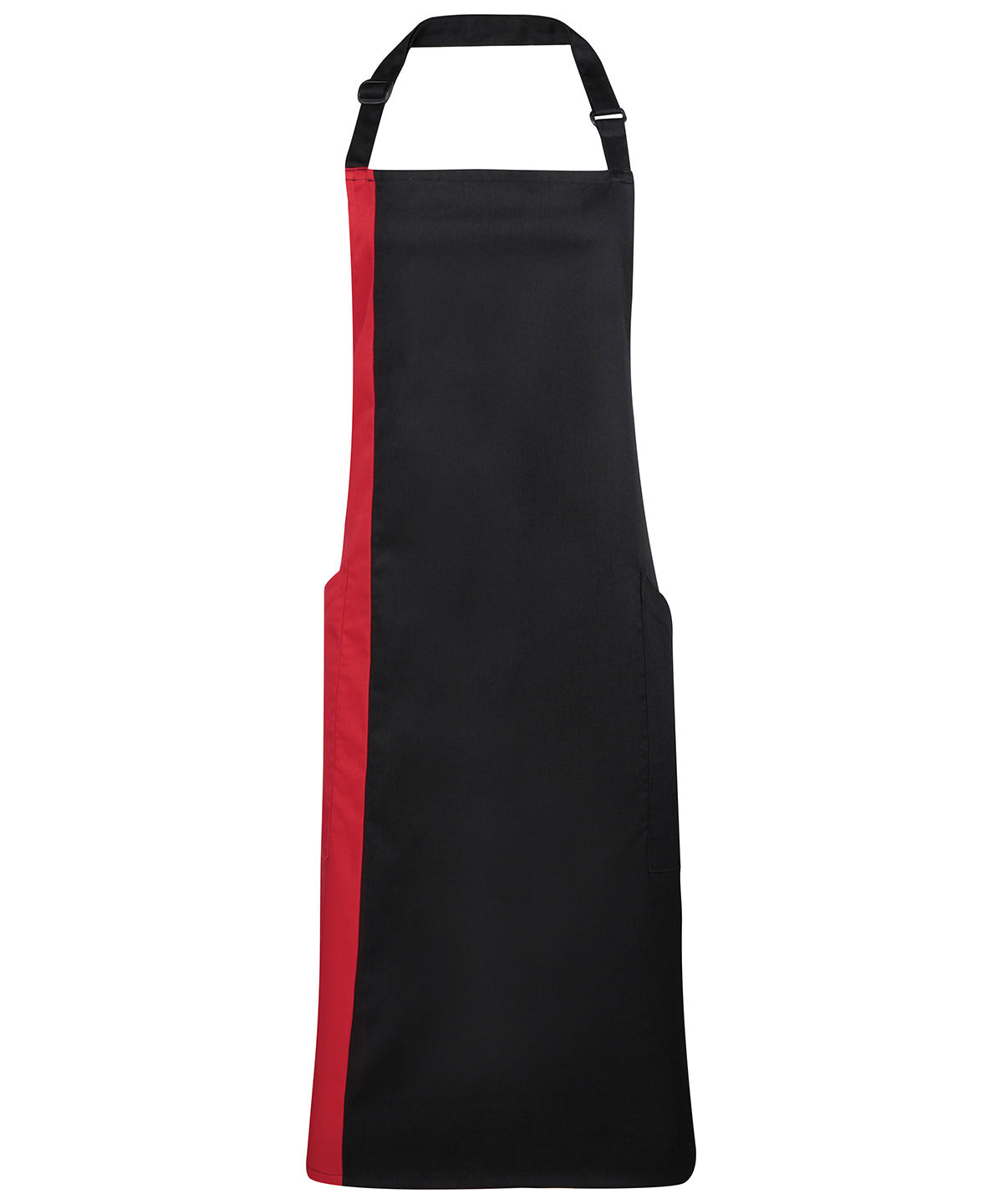 Contrast bib apron PR162