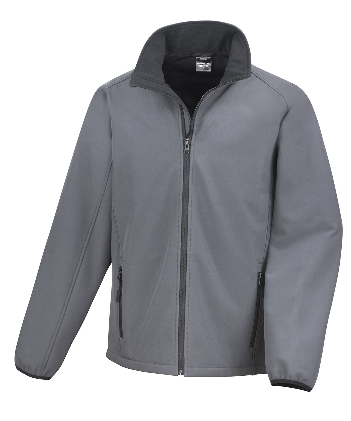 Core printable softshell jacket