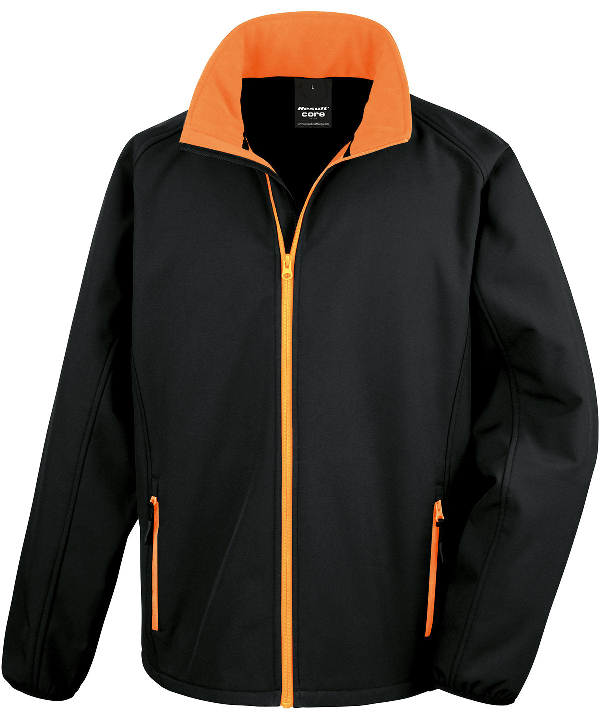 Core printable softshell jacket