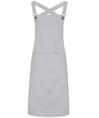 Cross back 'barista' bib apron PR129