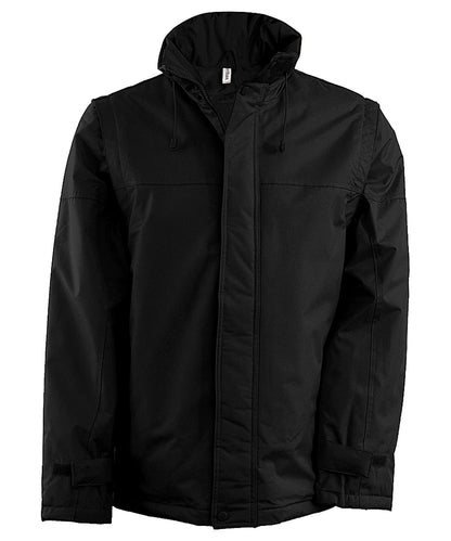 Detachable-sleeved blouson jacket KB693