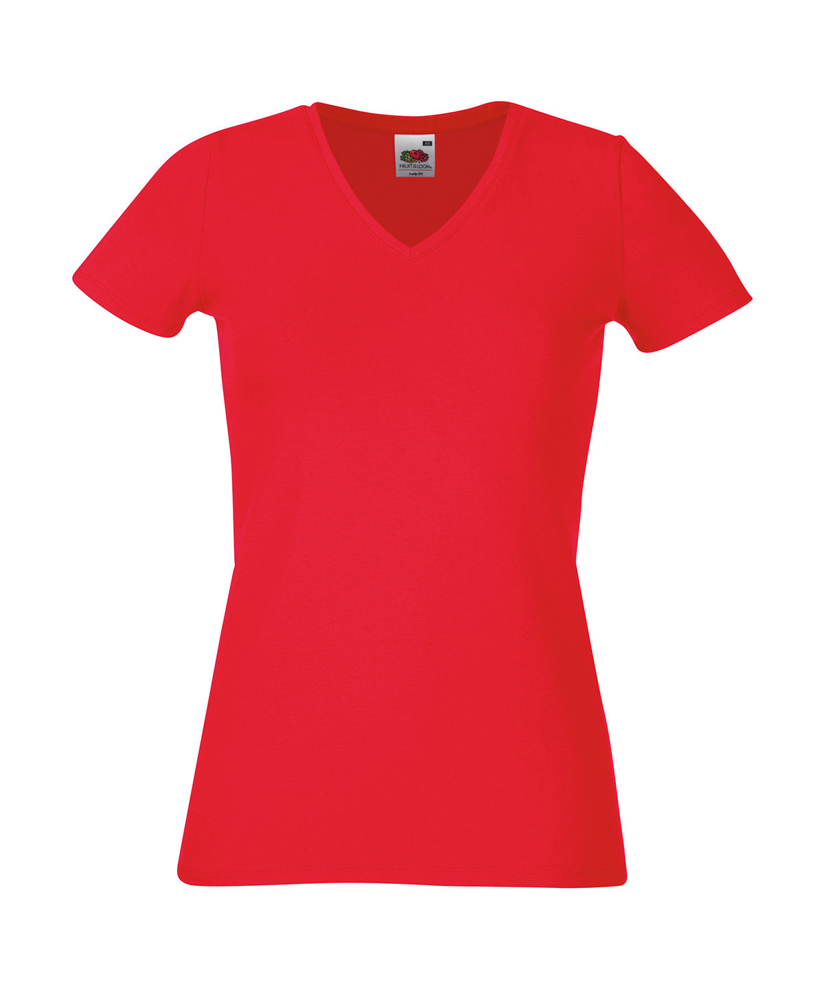 Lady-fit v-neck tee SS055