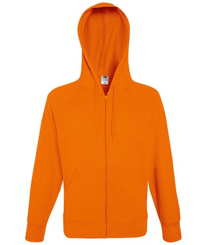 Lightweight hooded sweatshirt jacket