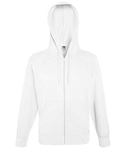 Lightweight hooded sweatshirt jacket