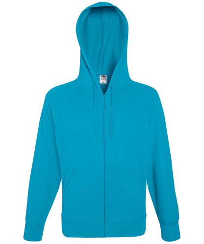 Lightweight hooded sweatshirt jacket