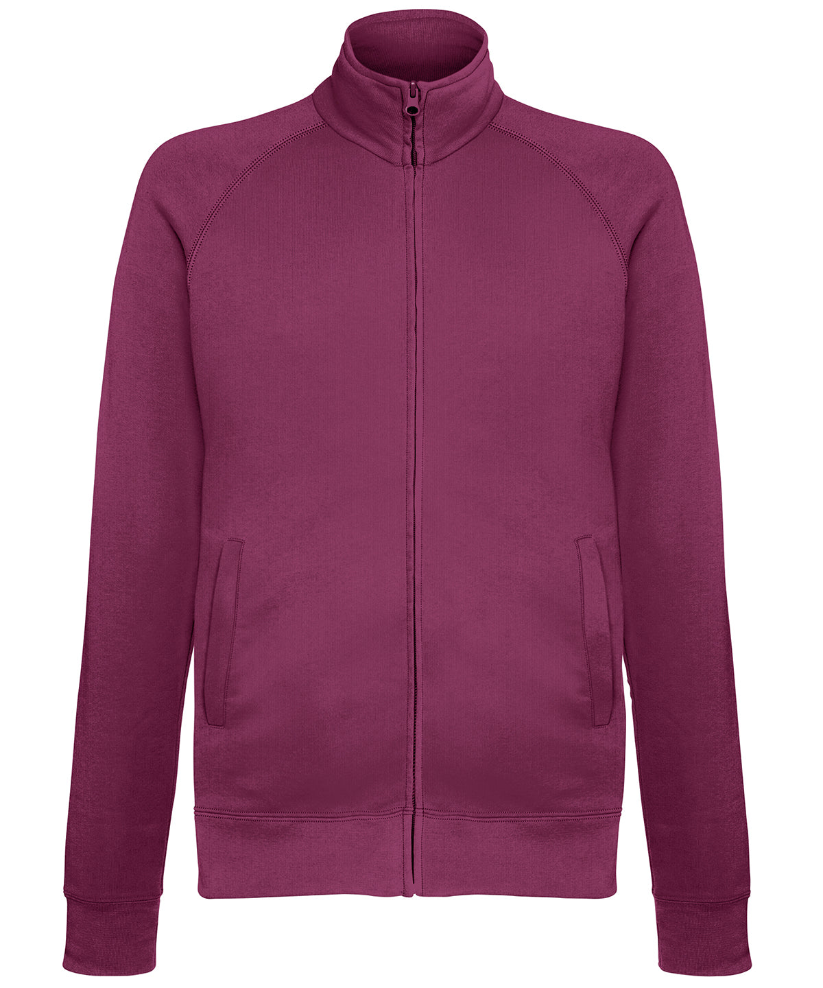 Lightweight sweatshirt jacket