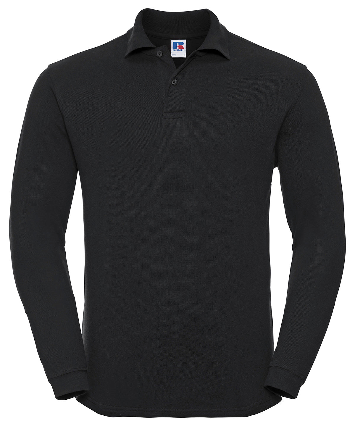 Long sleeve classic cotton polo