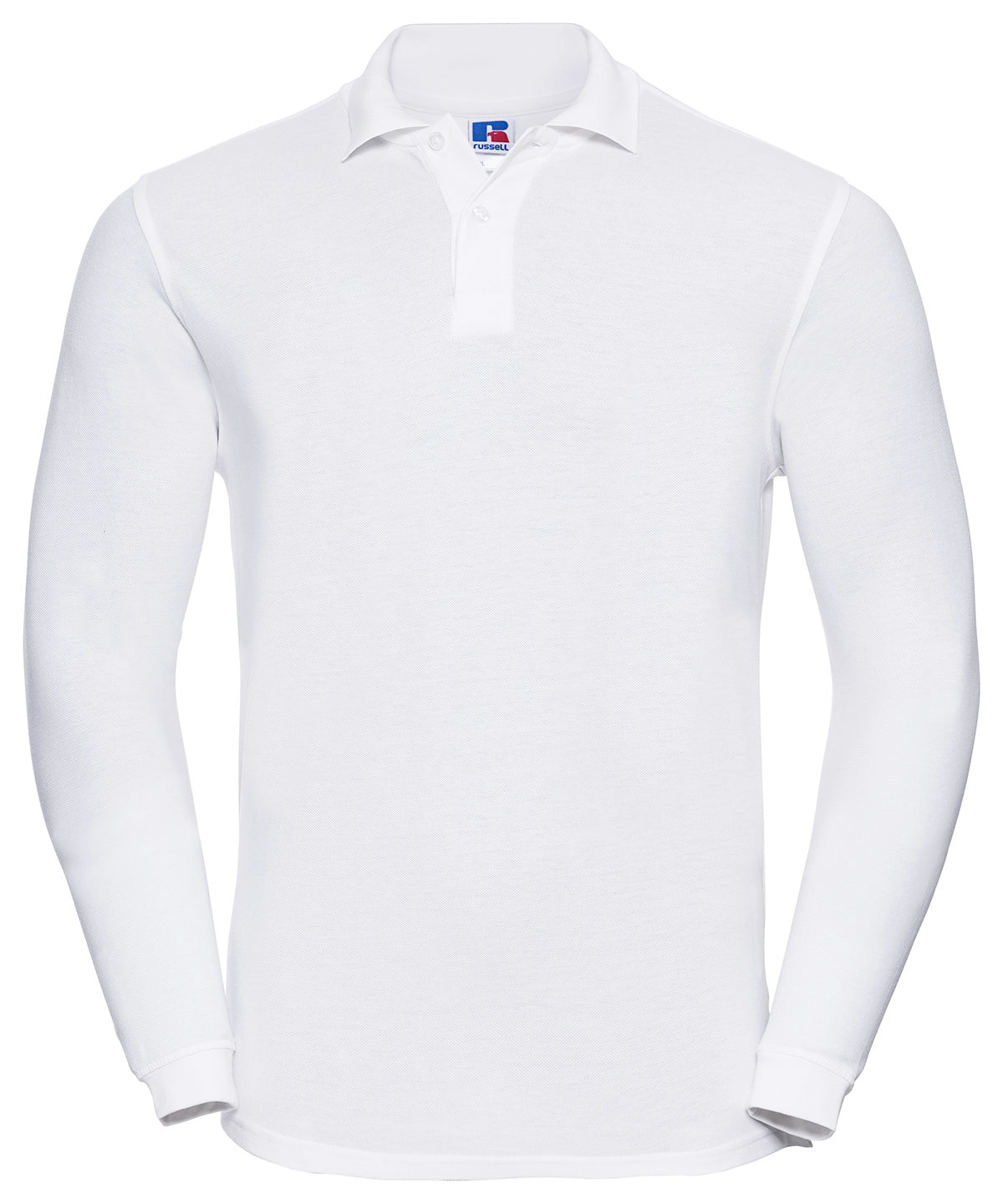 Long sleeve classic cotton polo