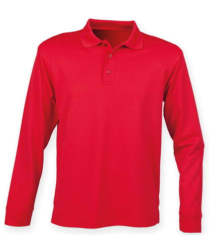 Long sleeve Coolplus® polo shirt