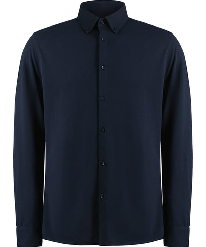 Long sleeve Superwash® 60° piqué shirt