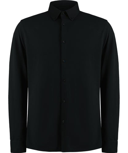 Long sleeve Superwash® 60° piqué shirt