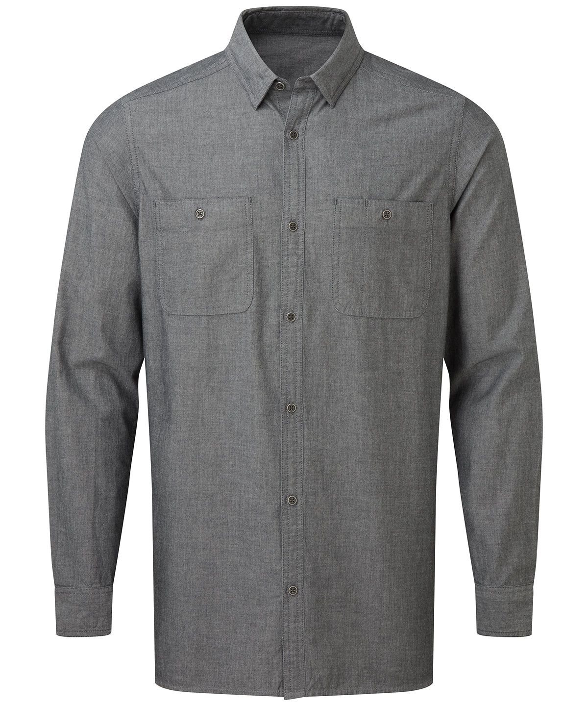 Men's Chambray shirt, organic and Fairtrade certified