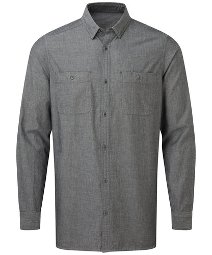 Men's Chambray shirt, organic and Fairtrade certified