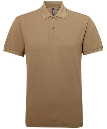 Men's polycotton blend polo