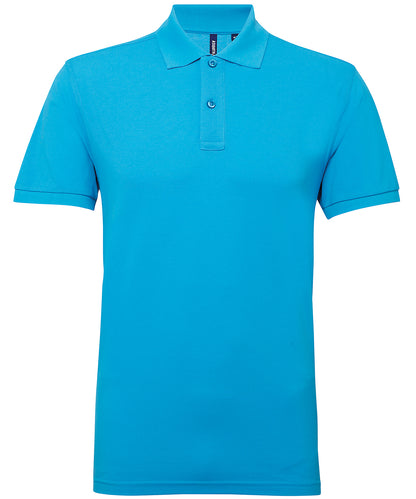 Men's polycotton blend polo