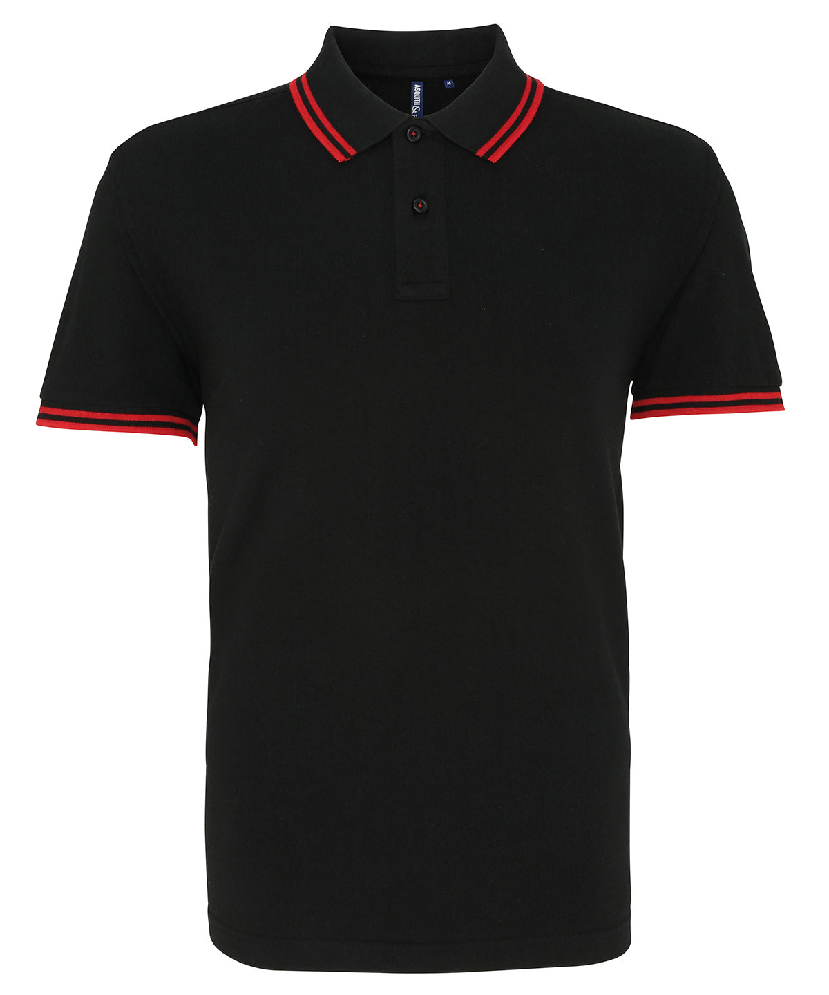 Men's classic fit tipped polo