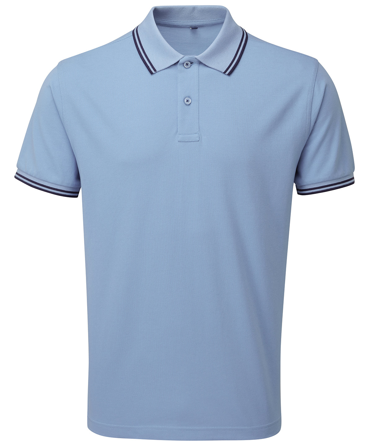 Men's classic fit tipped polo