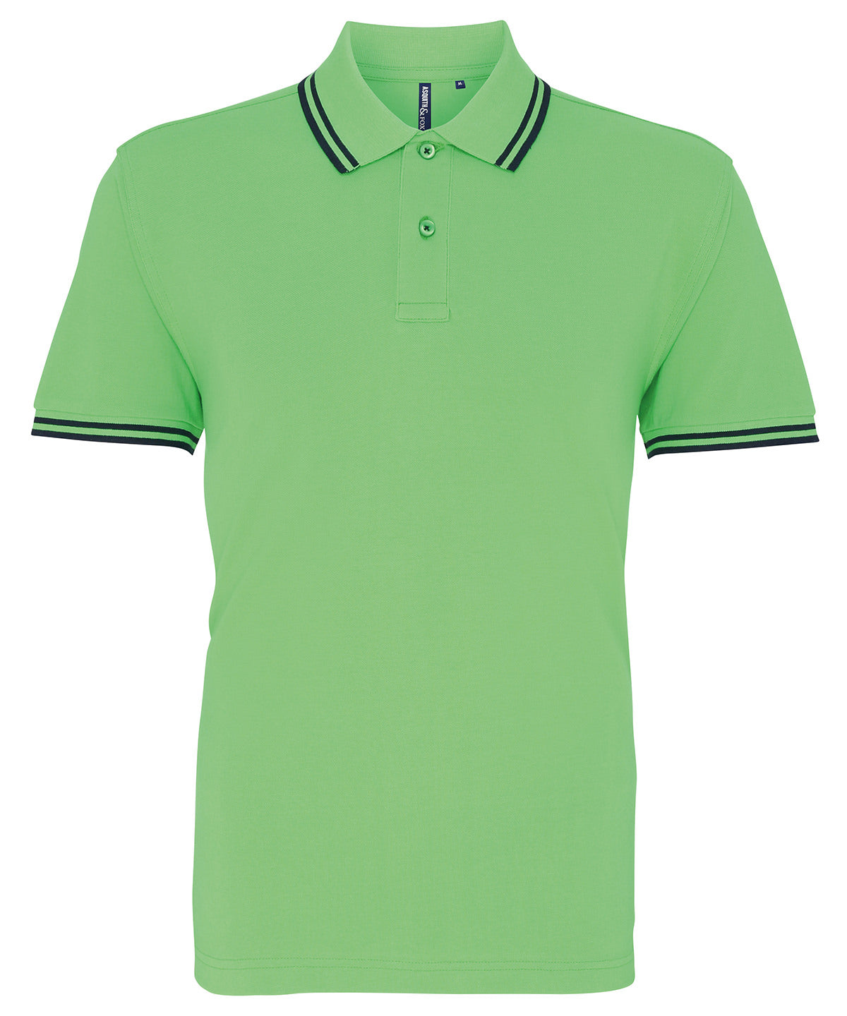 Men's classic fit tipped polo