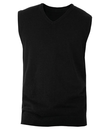 Men's sleeveless V-neck jumper KB969