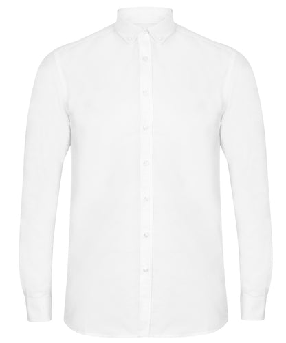 Modern long sleeve Oxford shirt