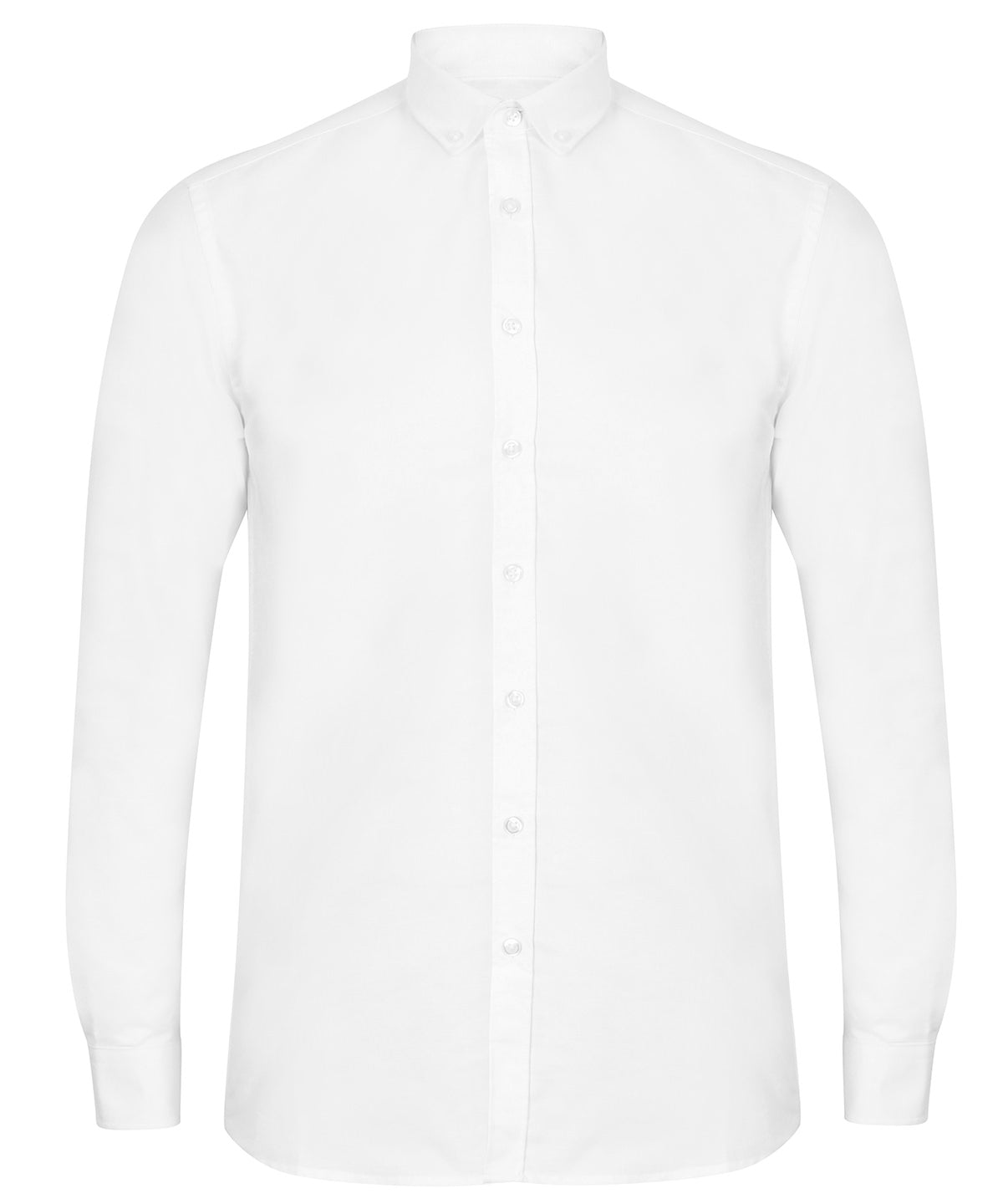 Modern long sleeve Oxford shirt