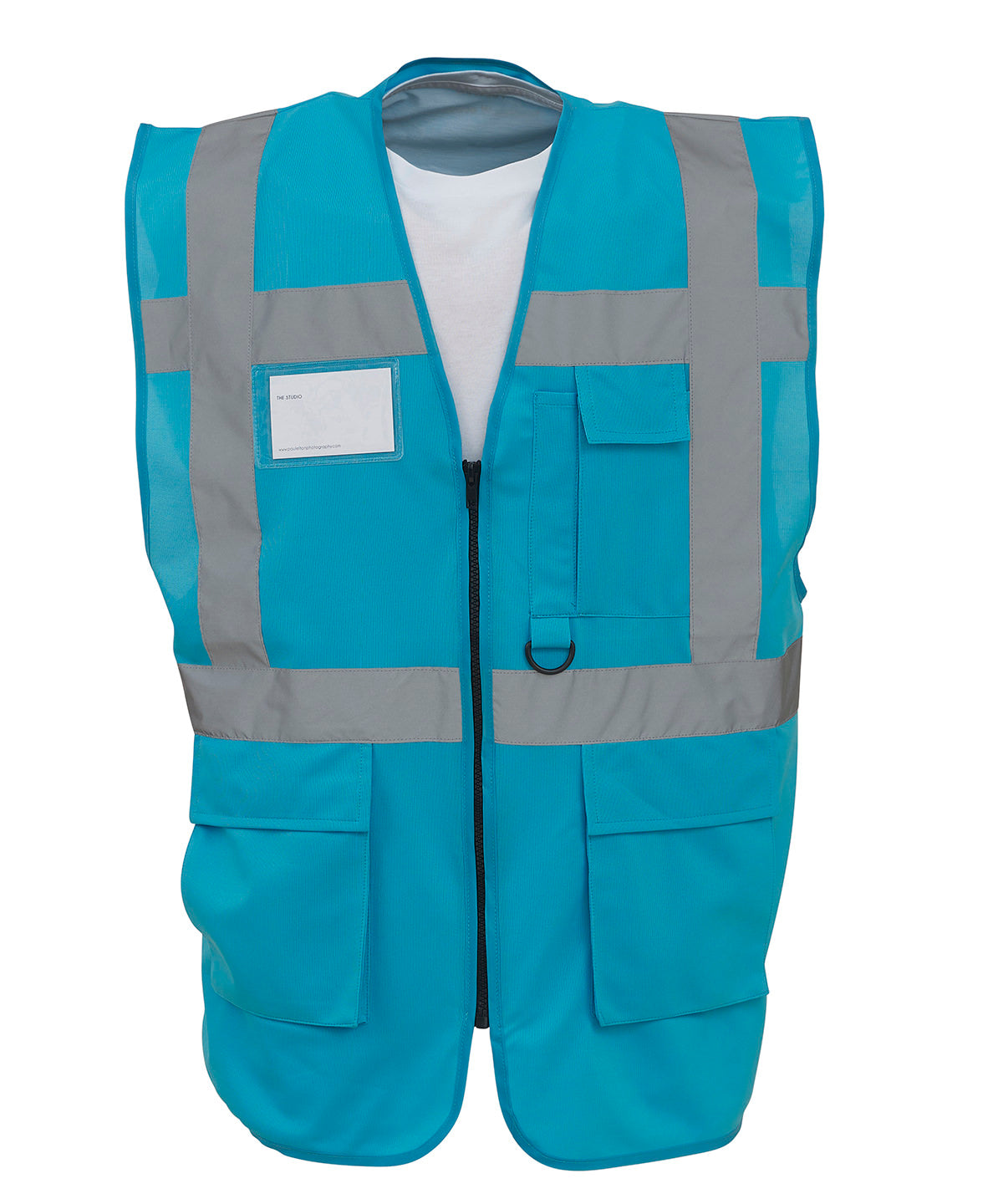 Multifunctional executive hi-vis waistcoat