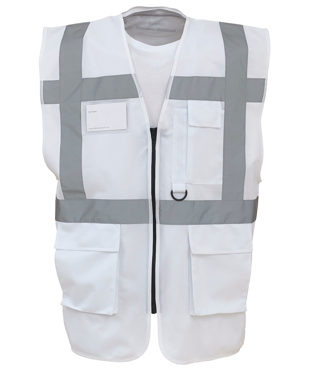 Multifunctional executive hi-vis waistcoat