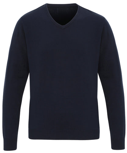 'Essential' acrylic v-neck sweater PR400