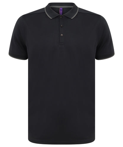 HiCool® tipped polo shirt