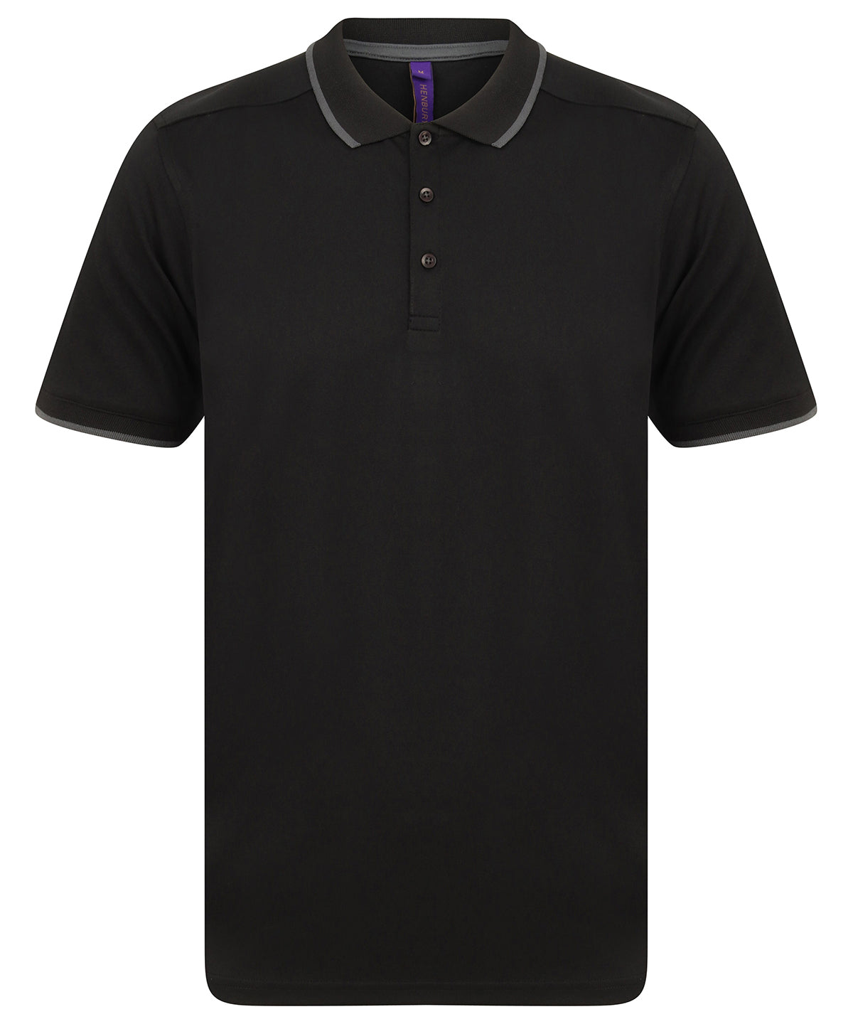 HiCool® tipped polo shirt