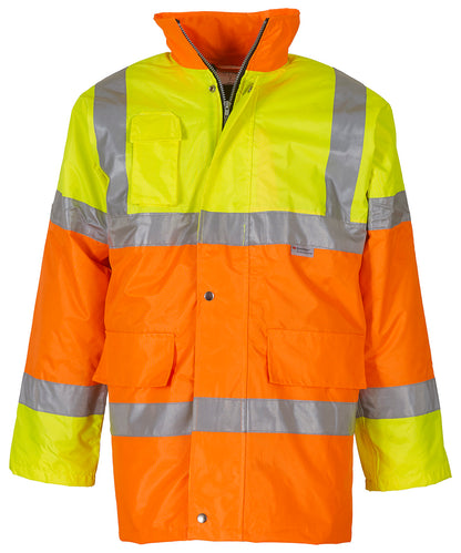 Hi-vis contrast jacket